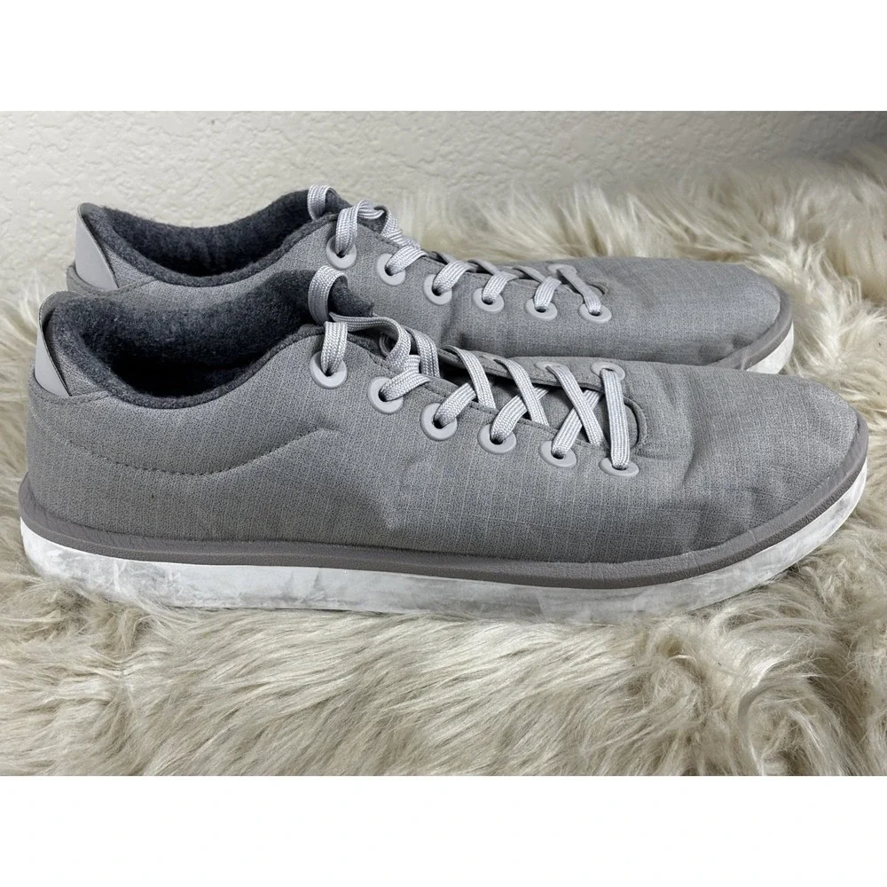 Allbirds Wool Pipers Sneakers Mens 12 Gray‎ Wool Lace Up Comfort Casual